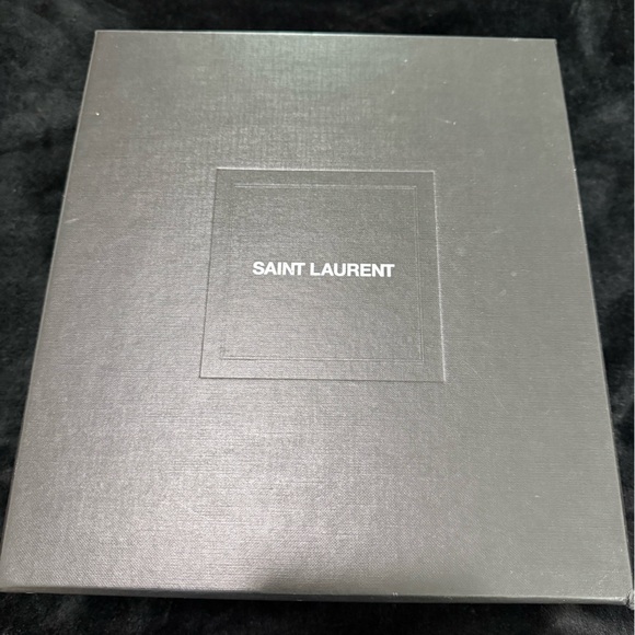 Saint Laurent Patent Black Strappy Heels - Picture 4 of 5